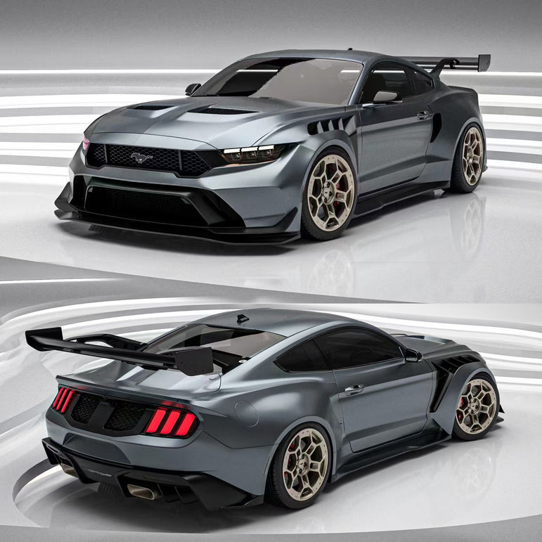 Robot Ford Mustang V5 GTR Widebody Kit for S550.1 & S550.2 Aftermarket Carbon Fiber Part / Bodykit - Robot Bodykits