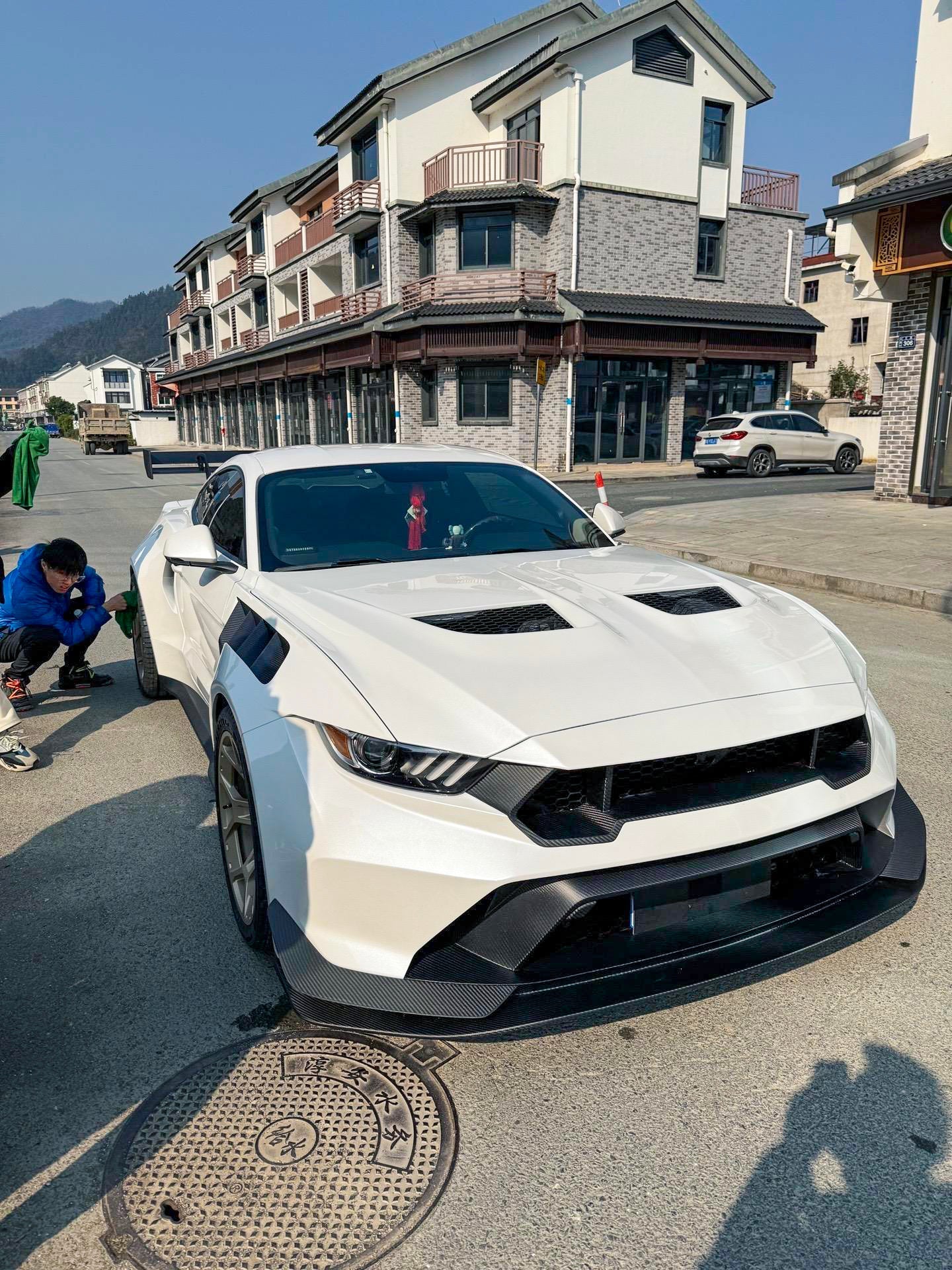 Robot Ford Mustang V5 GTR Widebody Kit for S550.1 & S550.2 Aftermarket Carbon Fiber Part / Bodykit - Robot Bodykits
