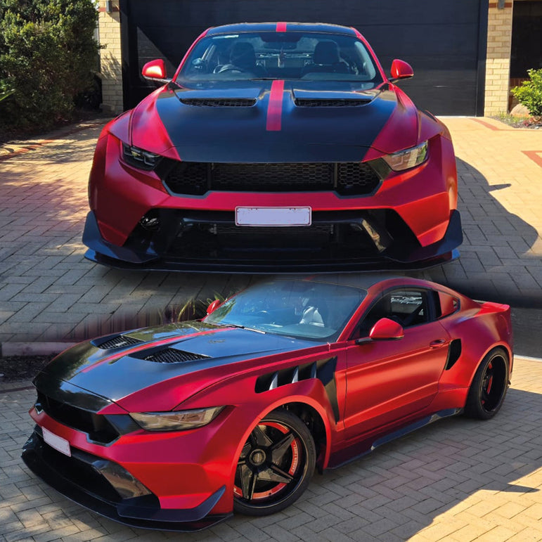 Robot Ford Mustang V5 GTR Widebody Kit for S550.1 & S550.2 Aftermarket Carbon Fiber Part / Bodykit - Robot Bodykits