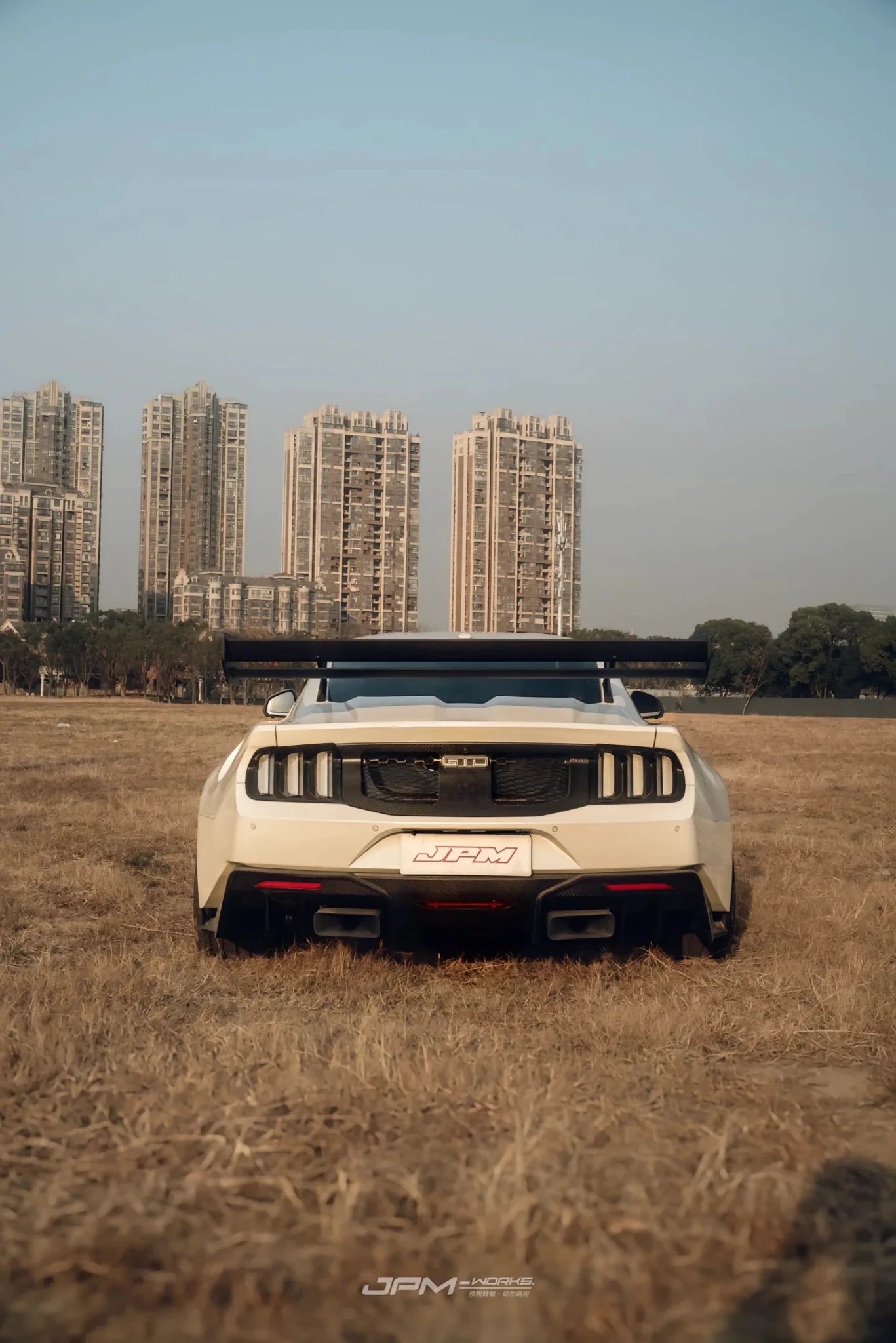 Robot Ford Mustang V5 GTR Widebody Spoiler/Wing for S550.1, S550.2 & S650 Aftermarket Carbon Fiber Part / Bodykit - Robot Bodykits