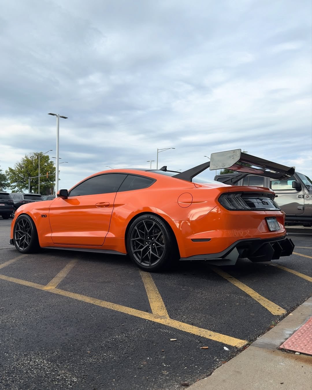 Robot Ford Mustang V5 GTR Widebody Spoiler/Wing for S550.1, S550.2 & S650 Aftermarket Carbon Fiber Part / Bodykit - Robot Bodykits