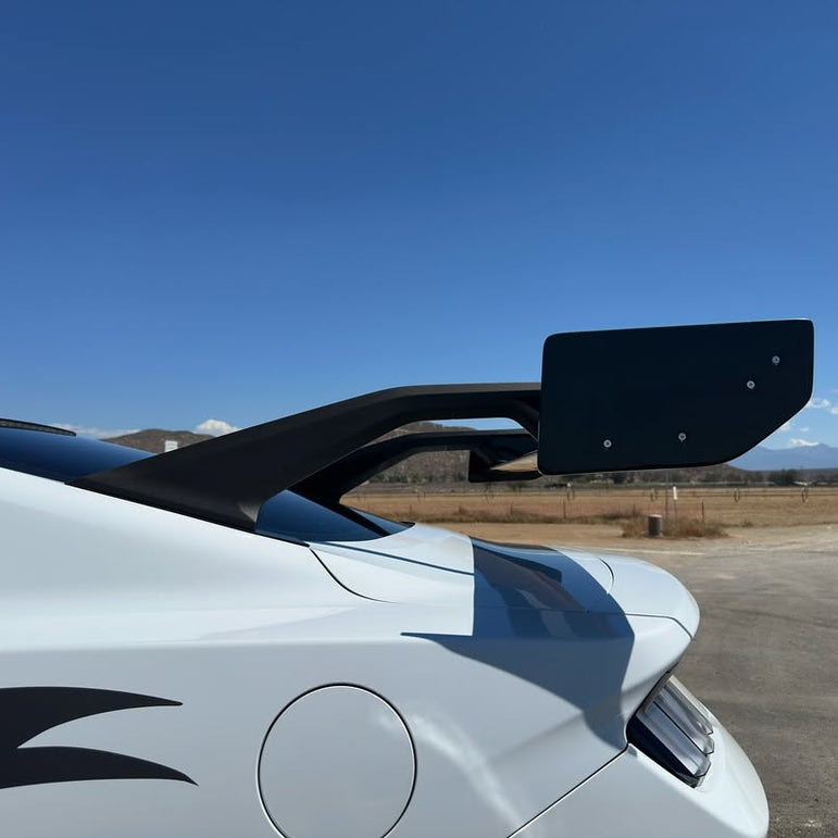 Robot Ford Mustang V5 GTR Widebody Spoiler/Wing for S550.1, S550.2 & S650 Aftermarket Carbon Fiber Part / Bodykit - Robot Bodykits
