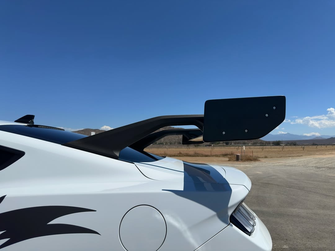 Robot Ford Mustang V5 GTR Widebody Spoiler/Wing for S550.1, S550.2 & S650 Aftermarket Carbon Fiber Part / Bodykit - Robot Bodykits