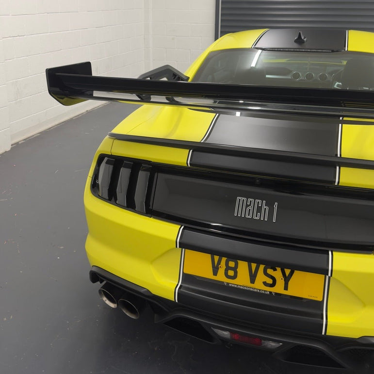 Robot Ford Mustang V5 GTR Widebody Spoiler/Wing for S550.1, S550.2 & S650 Aftermarket Carbon Fiber Part / Bodykit - Robot Bodykits