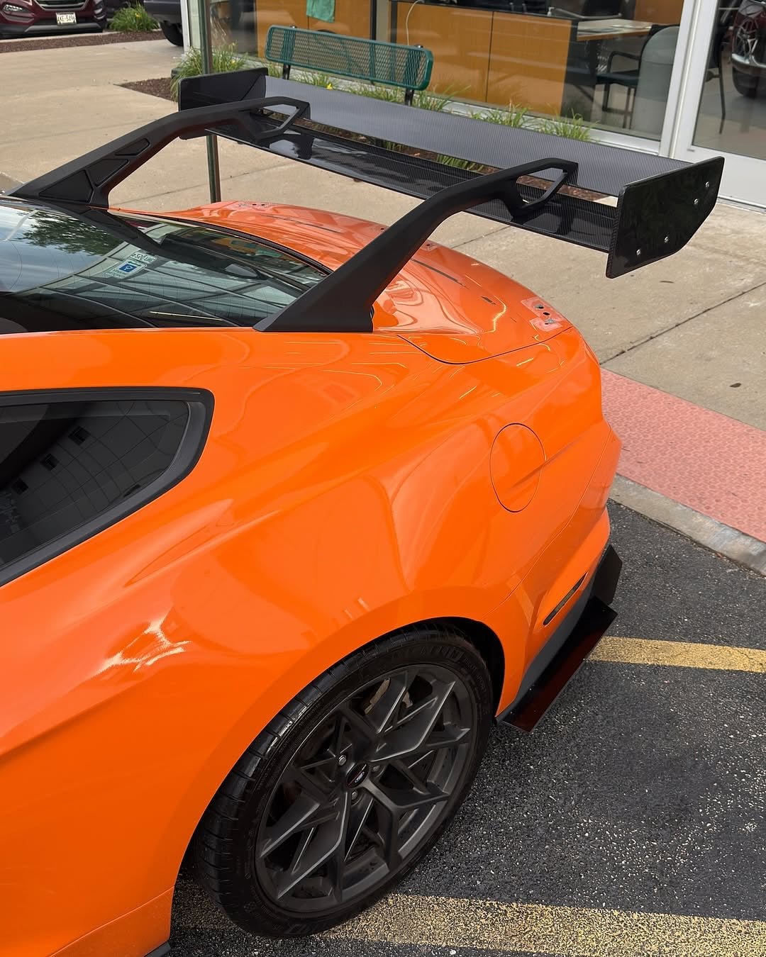 Robot Ford Mustang V5 GTR Widebody Spoiler/Wing for S550.1, S550.2 & S650 Aftermarket Carbon Fiber Part / Bodykit - Robot Bodykits