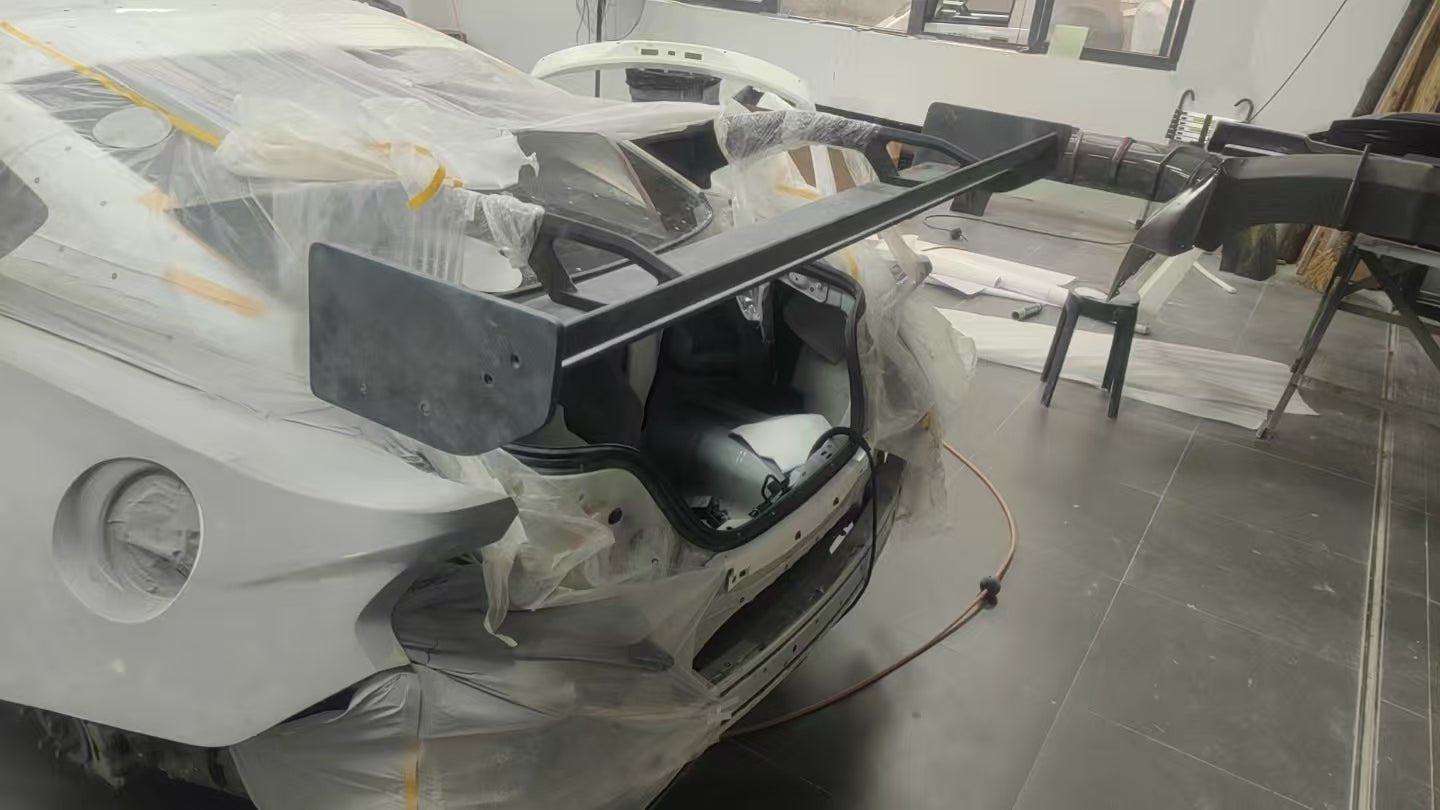Robot Ford Mustang V5 GTR Widebody Spoiler/Wing for S550.1, S550.2 & S650 Aftermarket Carbon Fiber Part / Bodykit - Robot Bodykits