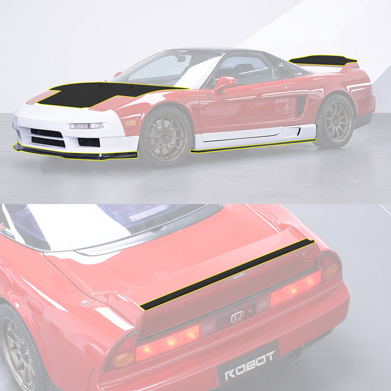 Robot Honda NSX Full FRP Bodykit Honda NSX NA1 and NA2 (1990–2005) Aftermarket Carbon Fiber Part / Bodykit - Robot Bodykits