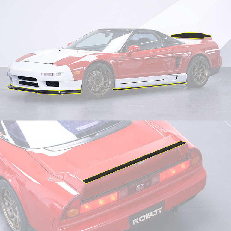 Robot Honda NSX Full FRP Bodykit Honda NSX NA1 and NA2 (1990–2005) Aftermarket Carbon Fiber Part / Bodykit - Robot Bodykits