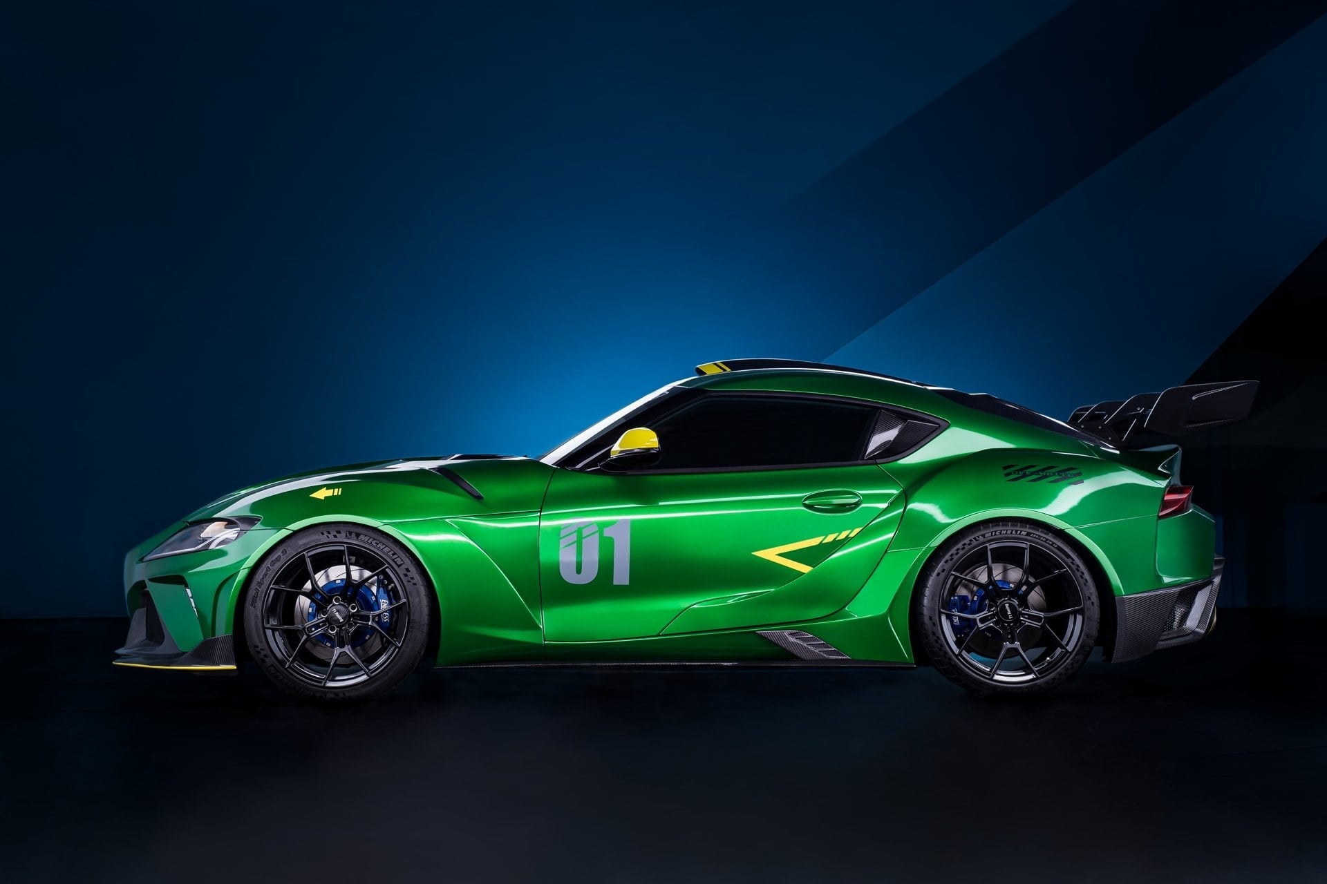 Robot Hyperion (Style B) Toyota GR Supra Moray Full Widebody Kit Aftermarket Carbon Fiber Part / Bodykit - Robot Bodykits