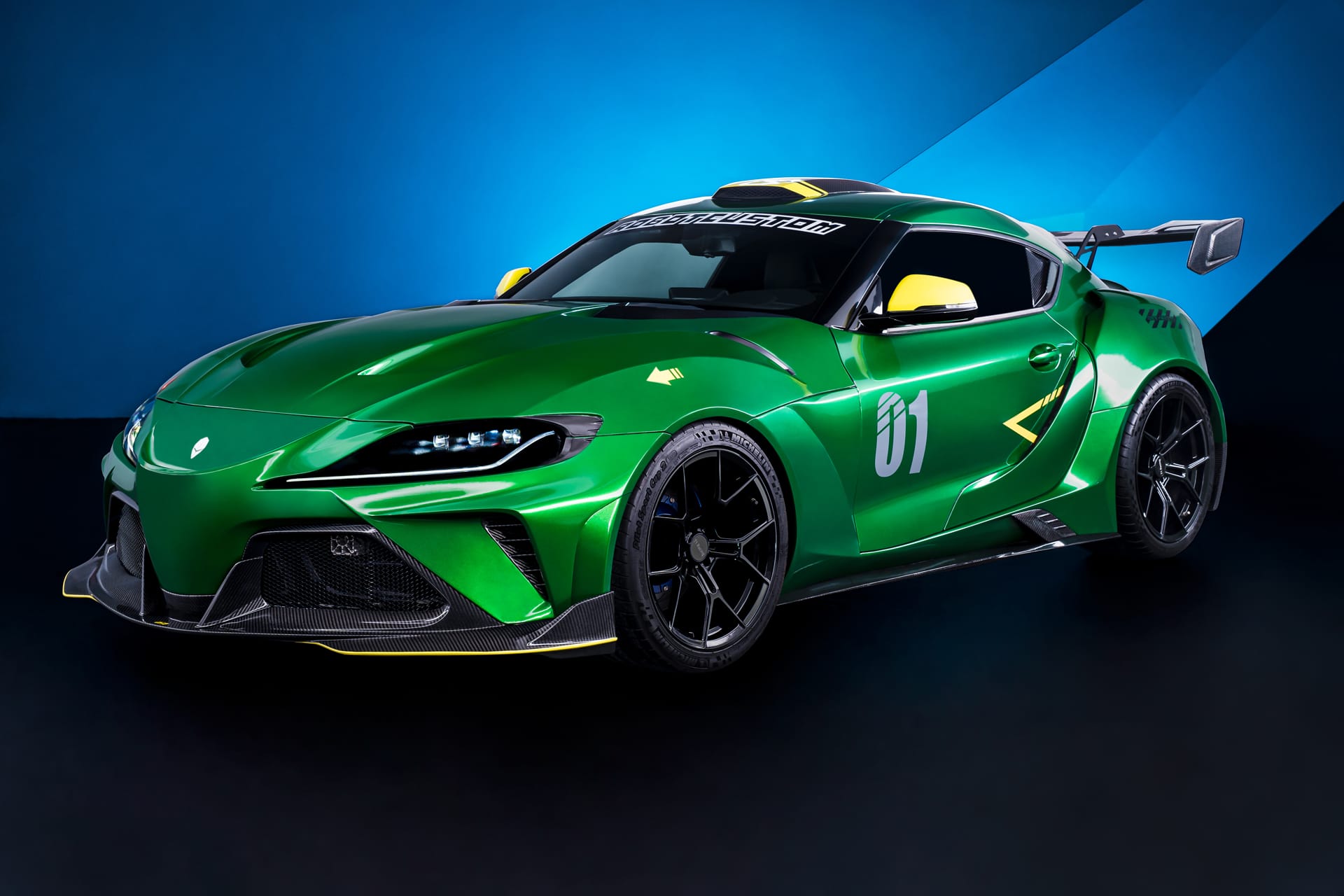 Robot Hyperion (Style B) Toyota GR Supra Moray Full Widebody Kit Aftermarket Carbon Fiber Part / Bodykit - Robot Bodykits