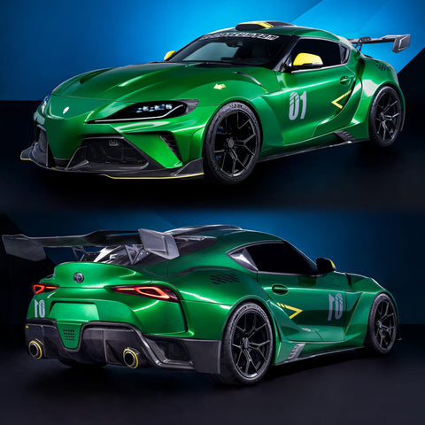 Robot Hyperion (Style B) Toyota GR Supra Moray Full Widebody Kit Aftermarket Carbon Fiber Part / Bodykit - Robot Bodykits