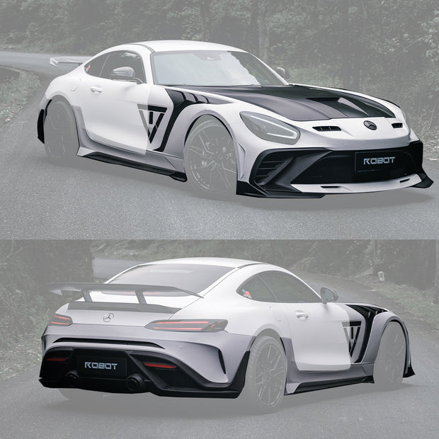 Robot Mercedes AMG GT Fibre Glass Reinforced Complete Body Kit Aftermarket Carbon Fiber Part / Bodykit - Robot Bodykits