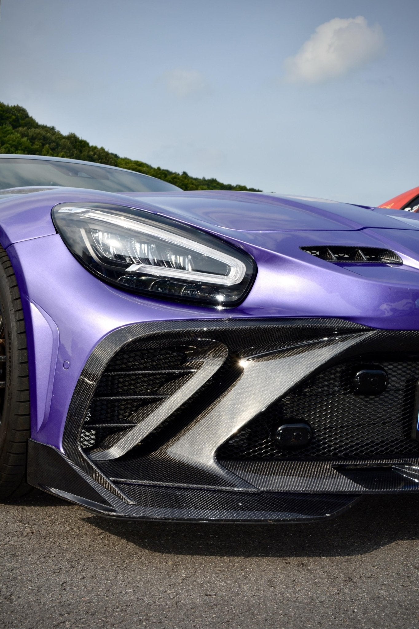 Robot Mercedes AMG GT Fibre Glass Reinforced Complete Body Kit Aftermarket Carbon Fiber Part / Bodykit - Robot Bodykits