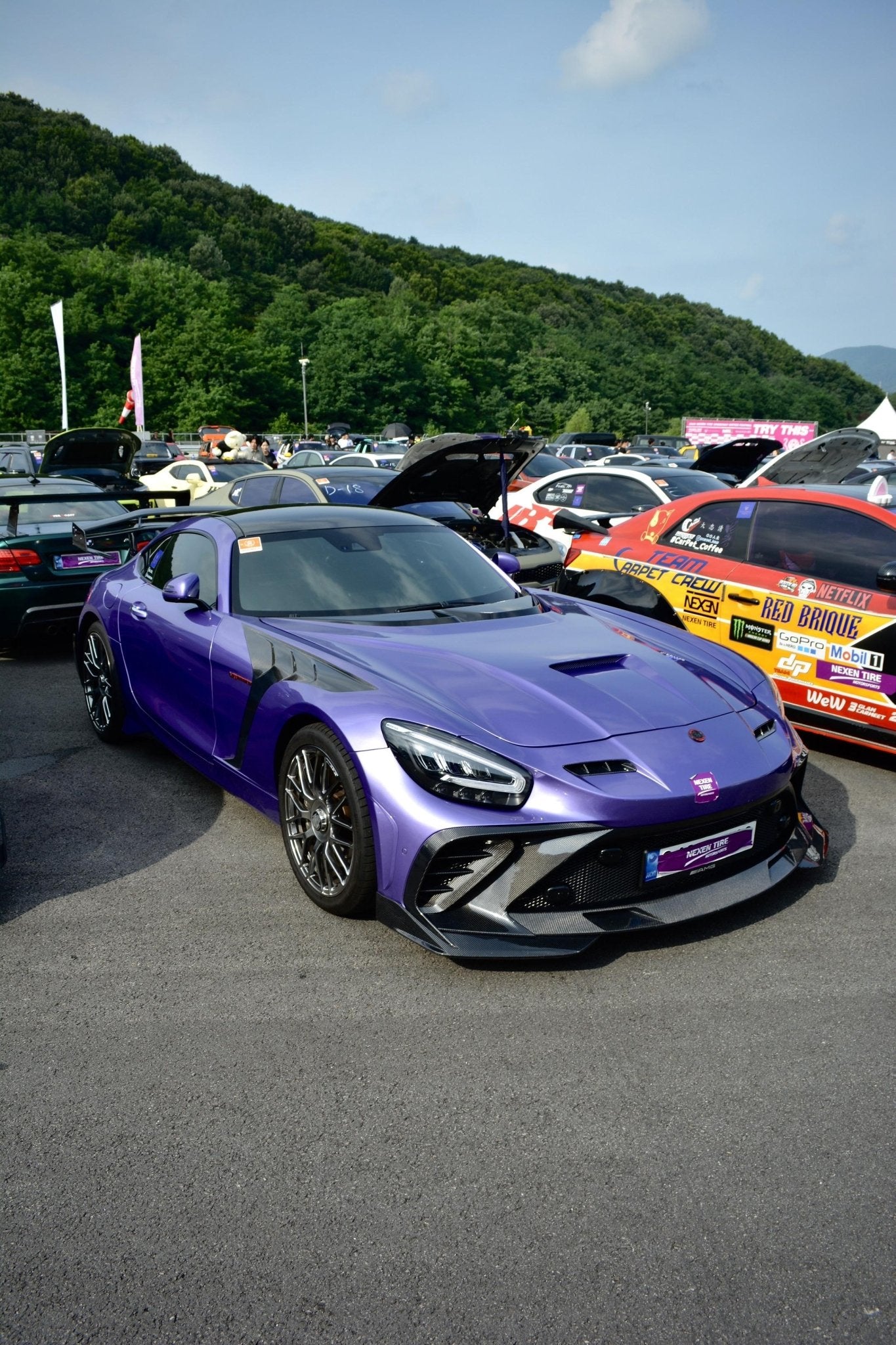 Robot Mercedes AMG GT Fibre Glass Reinforced Complete Body Kit Aftermarket Carbon Fiber Part / Bodykit - Robot Bodykits
