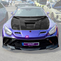 Robot Mercedes AMG GT Fibre Glass Reinforced Front Bumper & Bonnet Aftermarket Carbon Fiber Part / Bodykit - Robot Bodykits