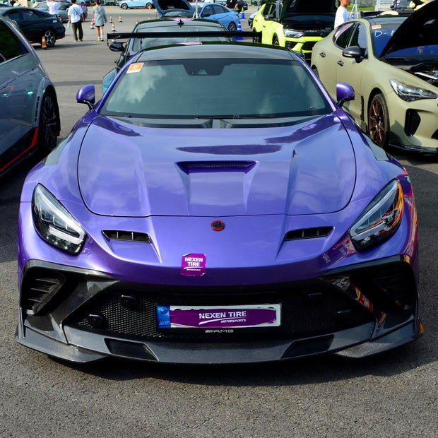 Robot Mercedes AMG GT Fibre Glass Reinforced Front Bumper & Bonnet Aftermarket Carbon Fiber Part / Bodykit - Robot Bodykits