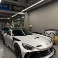 Robot Mercedes AMG GT Fibre Glass Reinforced Front Bumper & Bonnet Aftermarket Carbon Fiber Part / Bodykit - Robot Bodykits