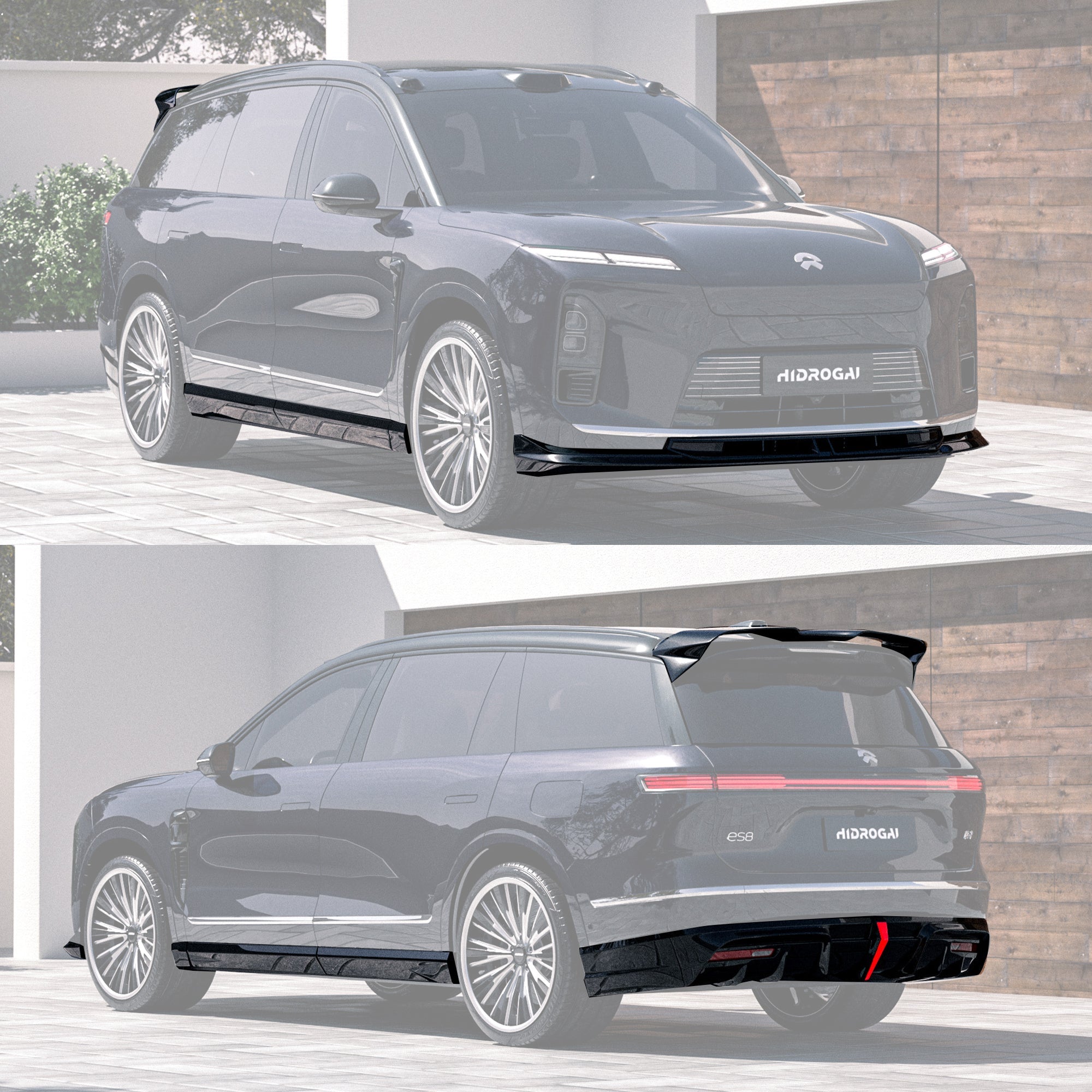 Robot NIO ES8 (3rd Gen) Lowline Bodykit (Hydrogai Series) 2025+ Aftermarket Carbon Fiber Part / Bodykit - Robot Bodykits
