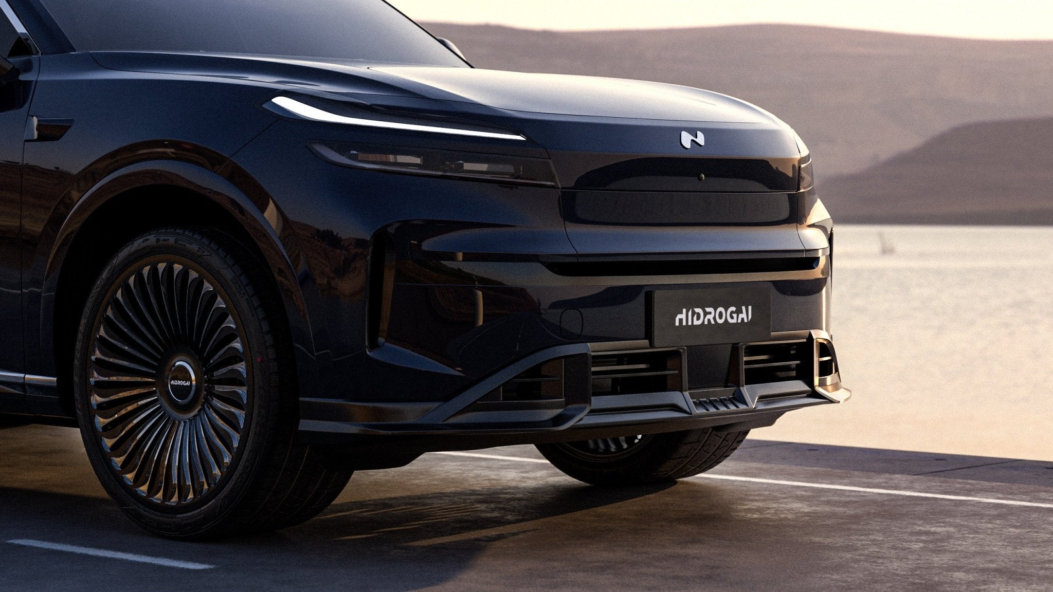 Robot NIO Onvo [LEDAO] L90 Lowline Bodykit (Hydrogai Series) Aftermarket Carbon Fiber Part / Bodykit - Robot Bodykits