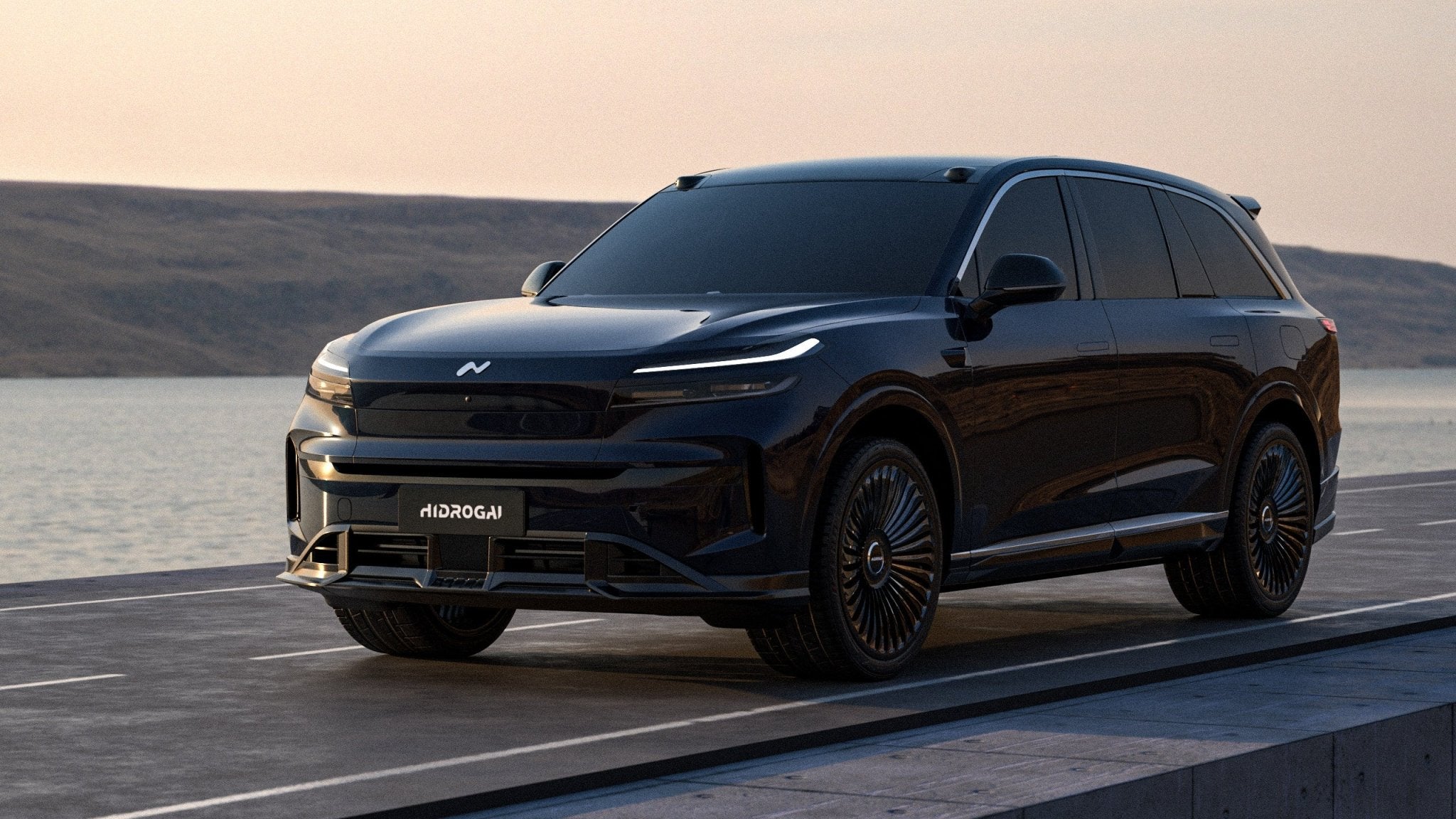 Robot NIO Onvo [LEDAO] L90 Lowline Bodykit (Hydrogai Series) Aftermarket Carbon Fiber Part / Bodykit - Robot Bodykits