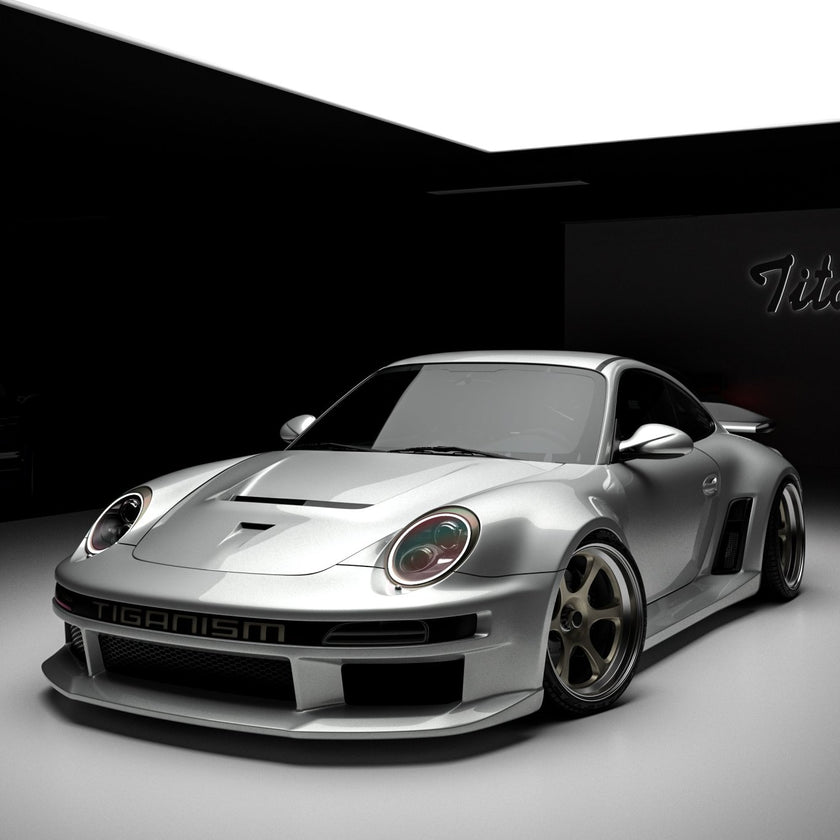 Robot Porsche 911 997 (2004–2012) Tiganism "Gustav" Full FRP & Partial Carbon Widebody Kit Aftermarket Carbon Fiber Part / Bodykit - Robot Bodykits