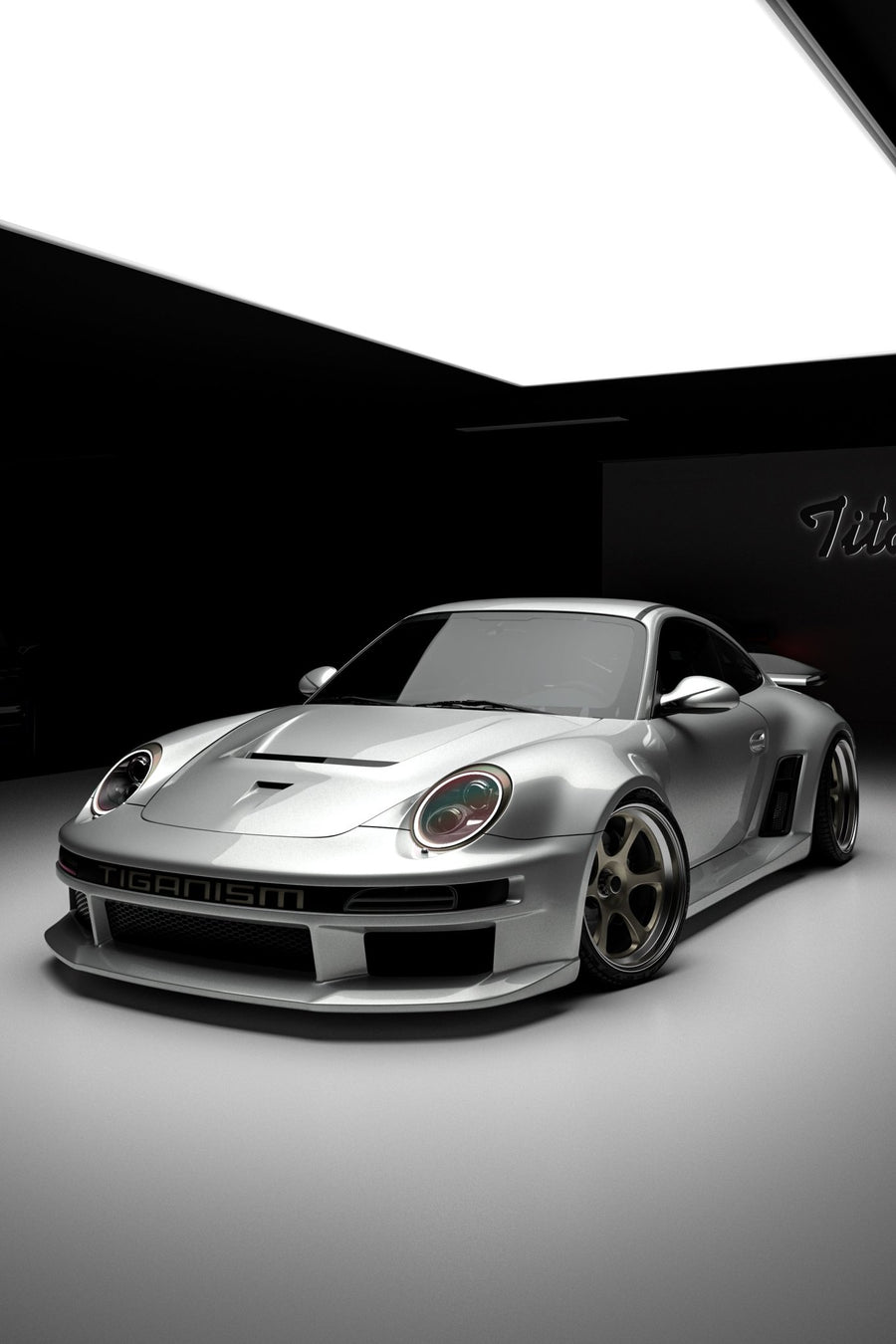 Robot Porsche 911 Carrera 997 (2004–2012) Tiganism "Gustav" Full FRP & Partial Carbon Widebody Kit