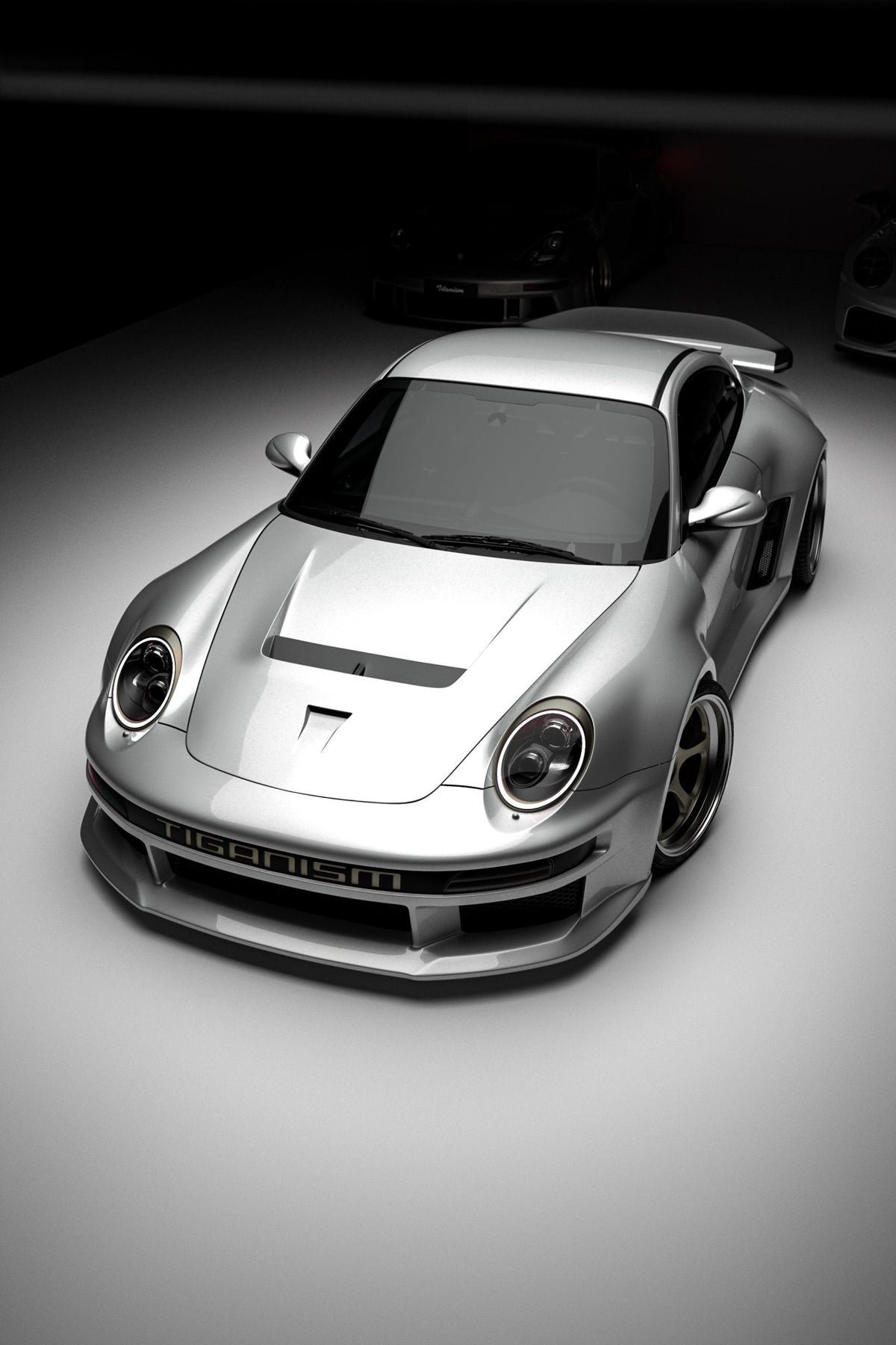 Robot Porsche 911 997 (2004–2012) Tiganism 