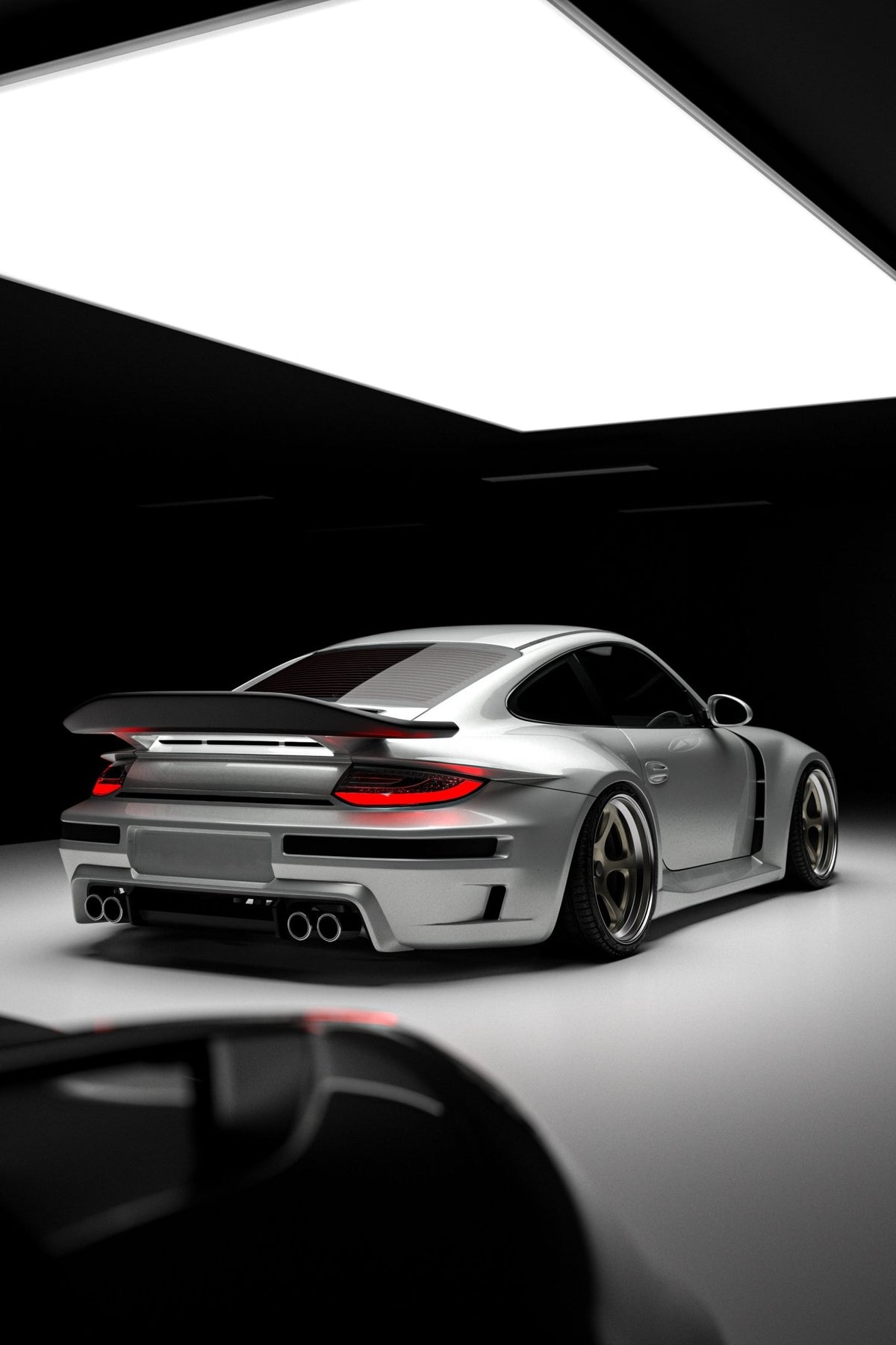 Robot Porsche 911 997 (2004–2012) Tiganism 