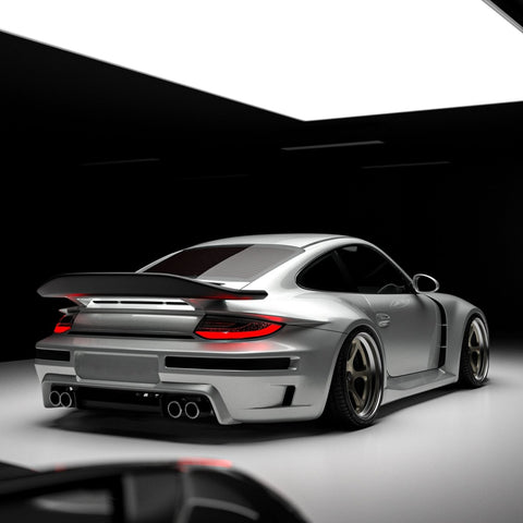 Robot Porsche 911 997 (2004–2012) Tiganism "Gustav" Full FRP & Partial Carbon Widebody Kit Aftermarket Carbon Fiber Part / Bodykit - Robot Bodykits