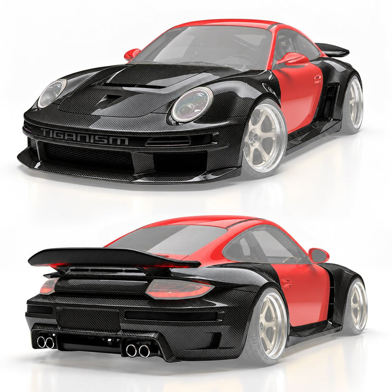 Robot Porsche 911 Carrera 4/4S (997.1 & 997.2 / 2005–2012) Tiganism 