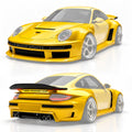Robot Porsche 911 Carrera 997 (2004–2012) Tiganism "Gustav" Full FRP & Partial Carbon Widebody Kit Aftermarket Carbon Fiber Part / Bodykit - Robot Bodykits
