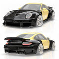 Robot Porsche 911 Carrera 997 (2004–2012) Tiganism "Gustav" Full FRP & Partial Carbon Widebody Kit Aftermarket Carbon Fiber Part / Bodykit - Robot Bodykits