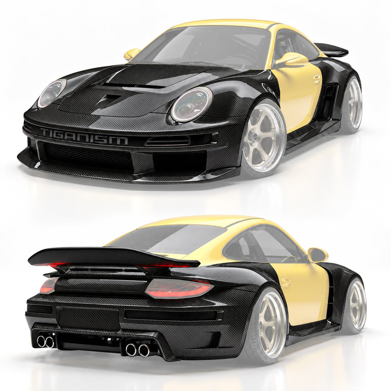 Robot Porsche 911 Carrera 997 (2004–2012) Tiganism 