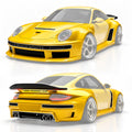 Robot Porsche 911 Carrera 997 (2004–2012) Tiganism "Gustav" Full FRP & Partial Carbon Widebody Kit Aftermarket Carbon Fiber Part / Bodykit - Robot Bodykits