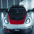 Robot Porsche 987.2 (2009–2012) Cayman / Boxter FRP & Partial Carbon Bonnet Aftermarket Carbon Fiber Part / Bodykit - Robot Bodykits