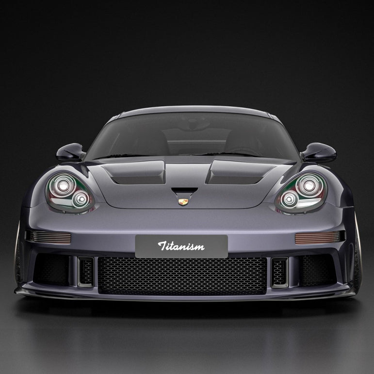 Robot Porsche 987.2 (2009–2012) Cayman / Boxter FRP & Partial Carbon Bonnet Aftermarket Carbon Fiber Part / Bodykit - Robot Bodykits