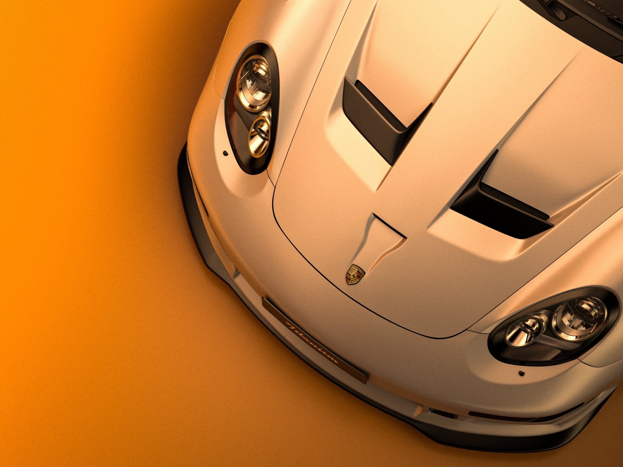 Robot Porsche 987.2 (2009–2012) Cayman / Boxter FRP & Partial Carbon Bonnet Aftermarket Carbon Fiber Part / Bodykit - Robot Bodykits