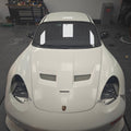 Robot Porsche 987.2 (2009–2012) Cayman / Boxter FRP & Partial Carbon Bonnet Aftermarket Carbon Fiber Part / Bodykit - Robot Bodykits