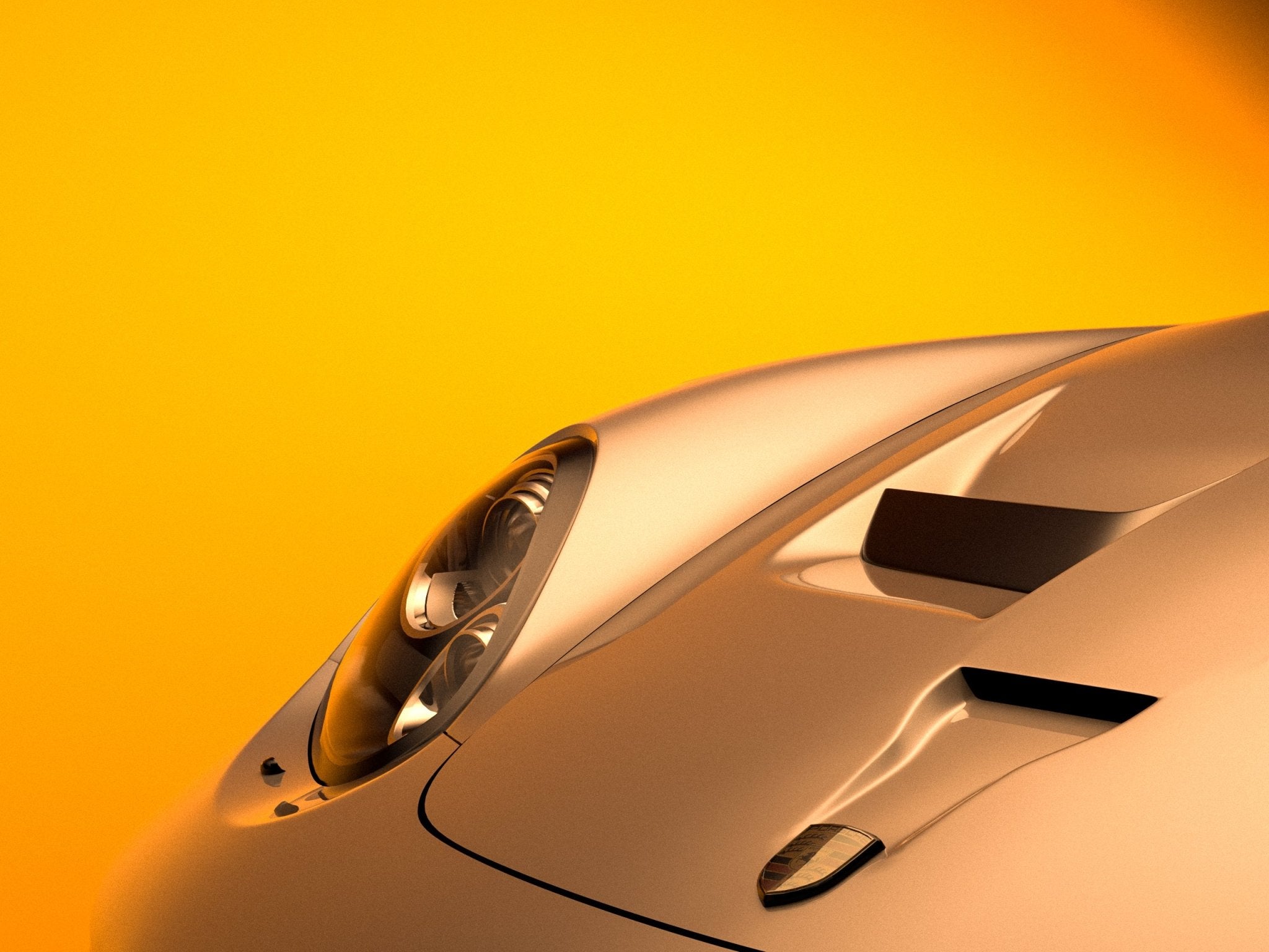 Robot Porsche 987.2 (2009–2012) Cayman / Boxter FRP & Partial Carbon Bonnet Aftermarket Carbon Fiber Part / Bodykit - Robot Bodykits