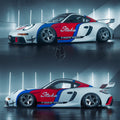 Robot Porsche 987.2 (2009–2012) "Stuka" Cayman Full FRP & Partial Carbon Widebody Kit Aftermarket Carbon Fiber Part / Bodykit - Robot Bodykits