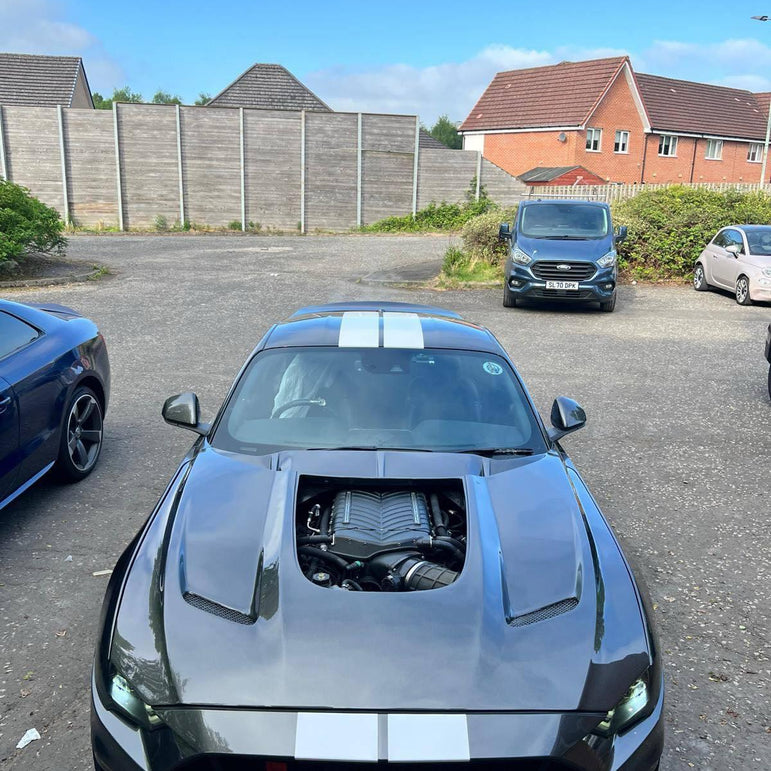Robot S550 Ford Mustang FRP/Carbon Dawn Bonnet Aftermarket Carbon Fiber Part / Bodykit - Robot Bodykits