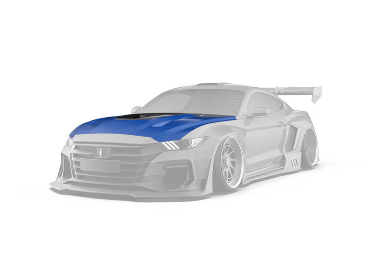 Robot S550 Ford Mustang FRP/Carbon Dawn Bonnet Aftermarket Carbon Fiber Part / Bodykit - Robot Bodykits