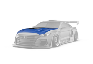 Robot S550 Ford Mustang FRP/Carbon Dawn Bonnet