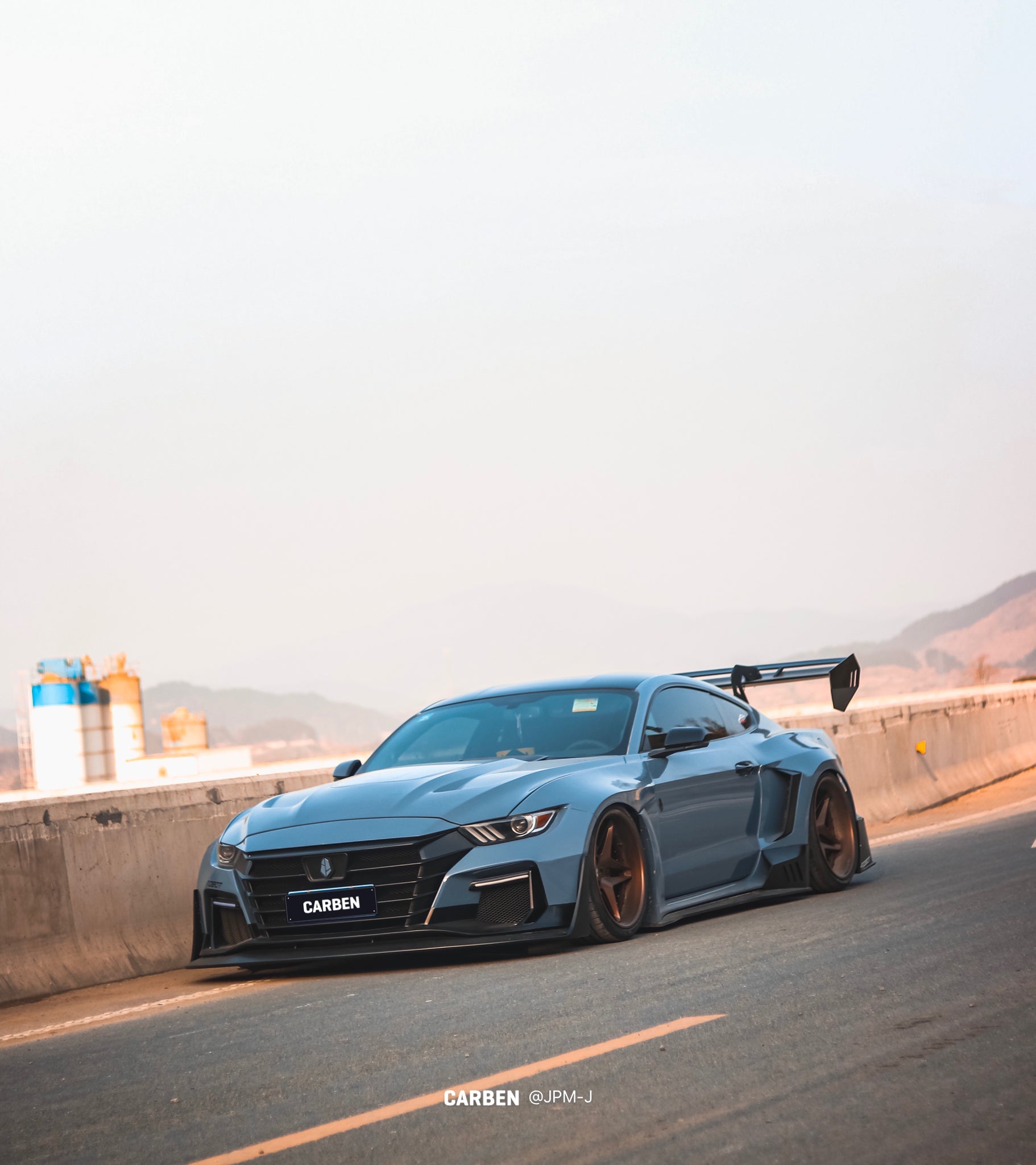 Robot S550 Ford Mustang FRP/Carbon Dawn Bonnet Aftermarket Carbon Fiber Part / Bodykit - Robot Bodykits