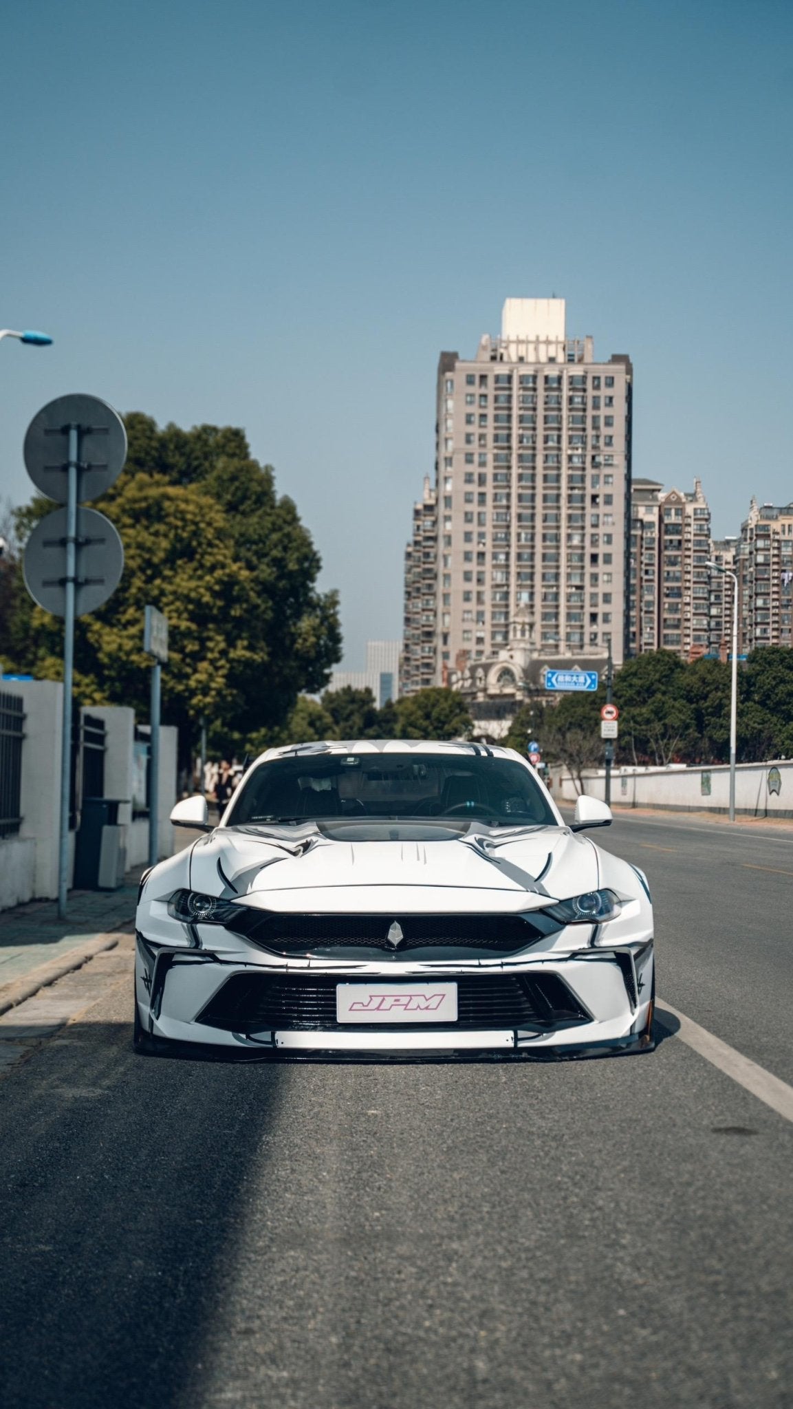 Robot S550 Ford Mustang FRP/Carbon Dusk Bonnet Aftermarket Carbon Fiber Part / Bodykit - Robot Bodykits