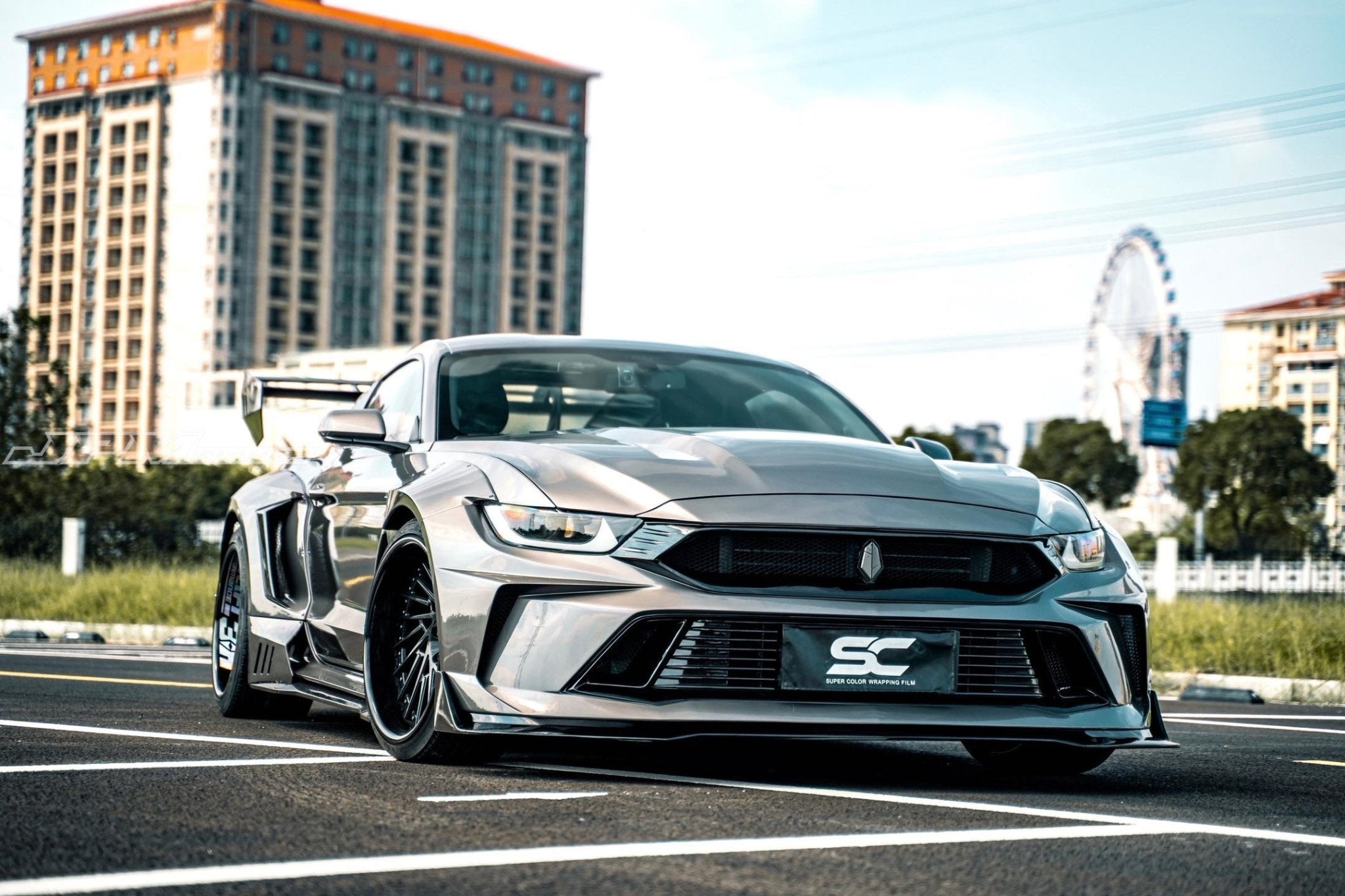 Robot S550 Ford Mustang FRP/Carbon Dusk Bonnet Aftermarket Carbon Fiber Part / Bodykit - Robot Bodykits