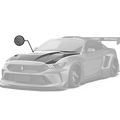 Robot S550 Ford Mustang FRP/Carbon Dusk Bonnet Aftermarket Carbon Fiber Part / Bodykit - Robot Bodykits