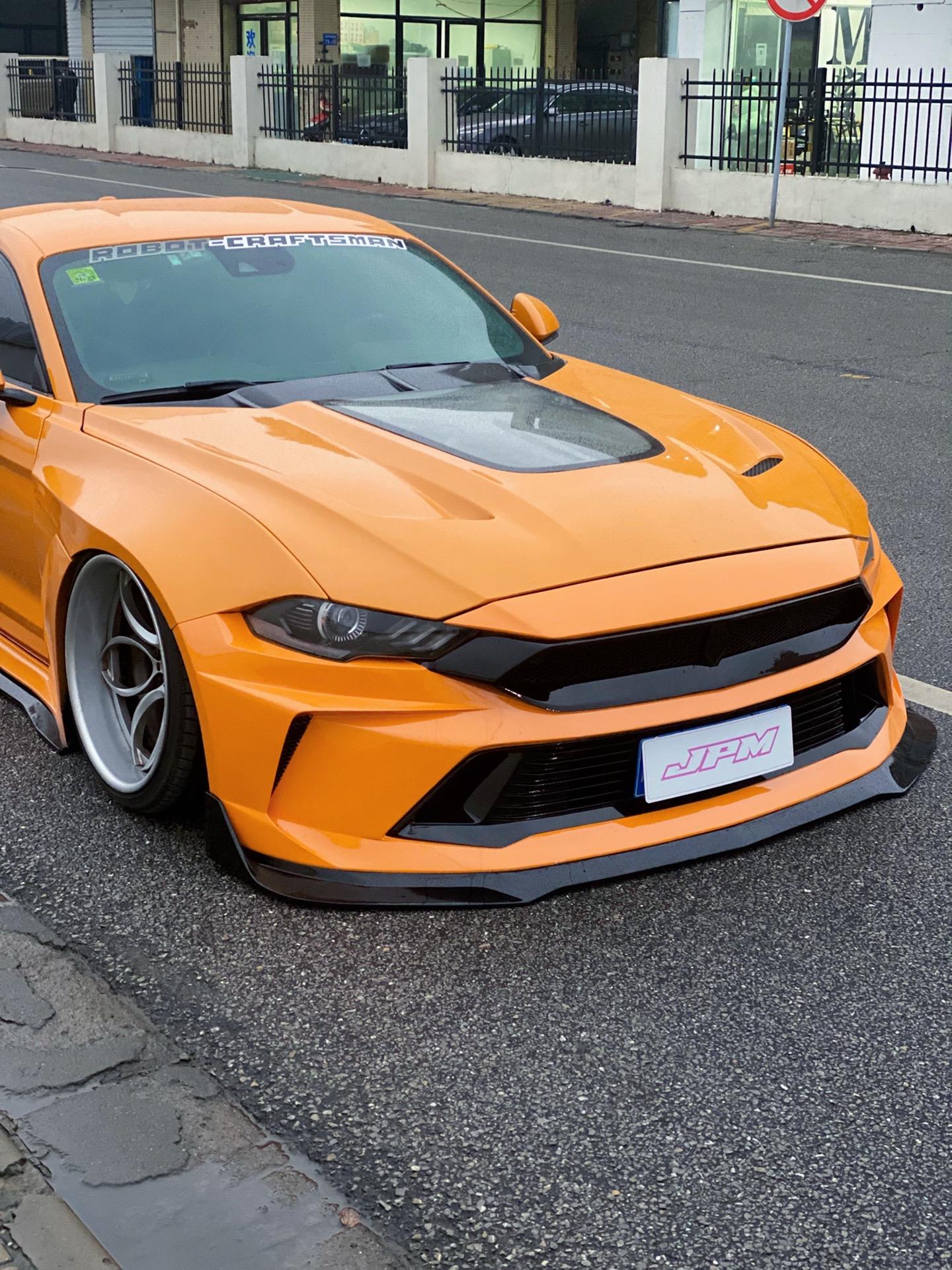 Robot S550 Ford Mustang FRP/Carbon Dusk Bonnet Aftermarket Carbon Fiber Part / Bodykit - Robot Bodykits