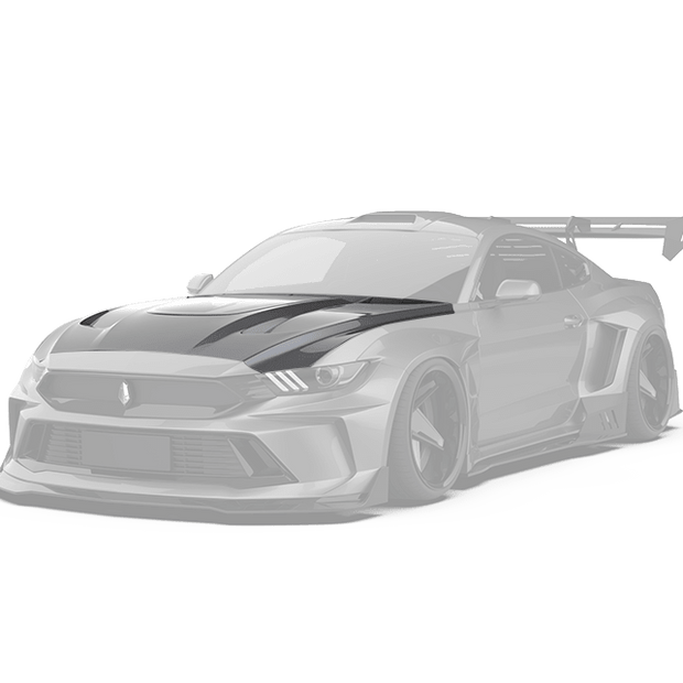 Robot S550 Ford Mustang FRP/Carbon Dusk Bonnet Aftermarket Carbon Fiber Part / Bodykit - Robot Bodykits