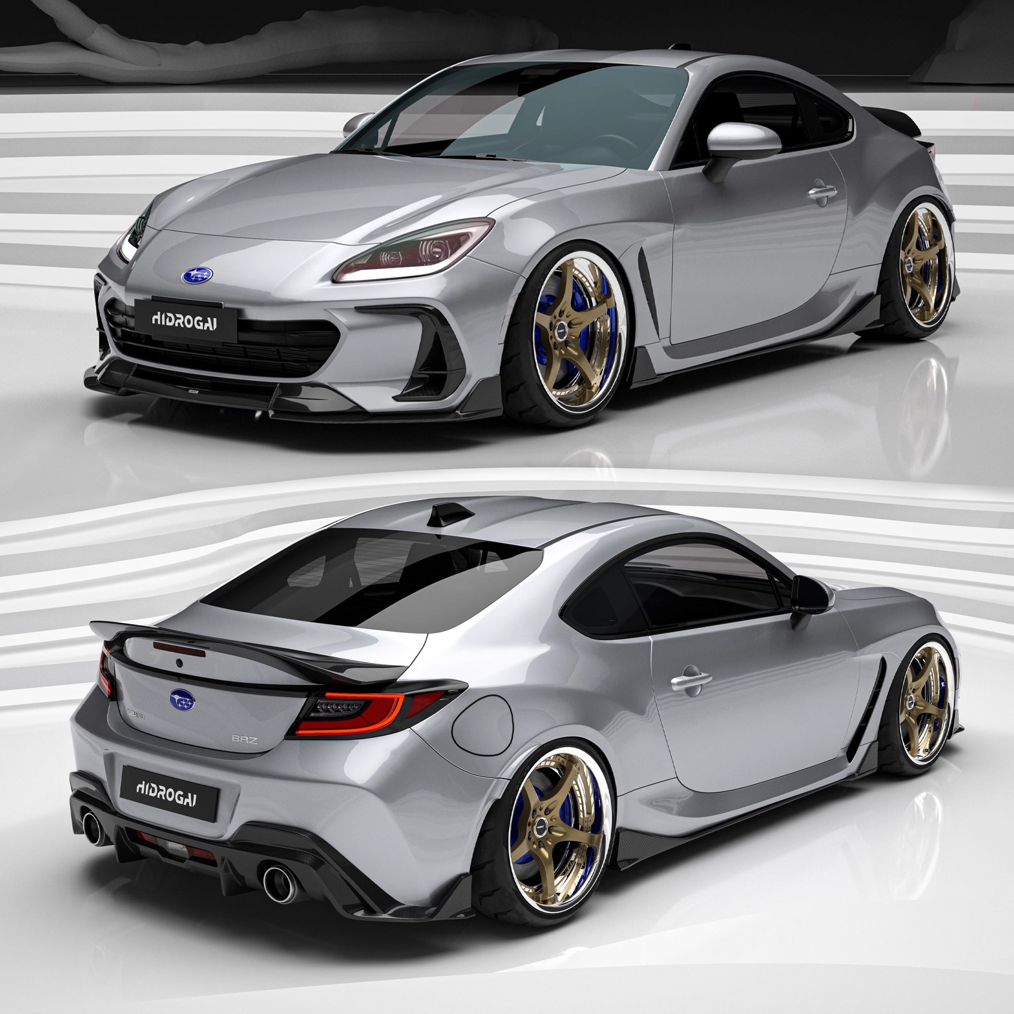 Robot Subaru BRZ 2022+ 2nd Gen (ZN8/ZC8) Complete Body Kit (Hydrogai Series) Aftermarket Carbon Fiber Part / Bodykit - Robot Bodykits